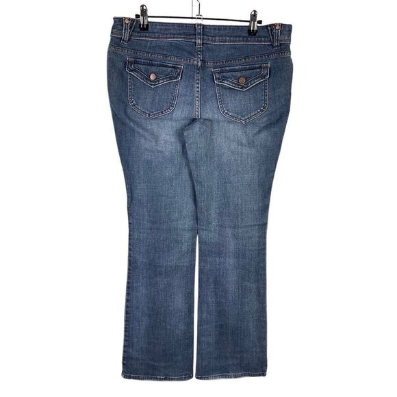 Simply Vera Vera Wang Bootcut Jeans 10 Women’s Dark Wash Pre-Owned [#3480] - Picture 2 of 6